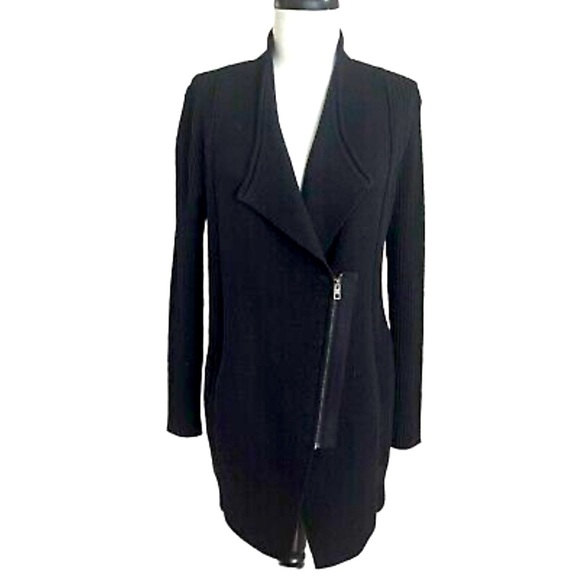 Athleta Black Sweater Jacket - Picture 1 of 8